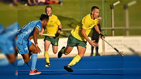 Indian men’s hockey team go down against Australia in fourth match of Test Series