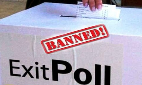 Lok Sabha Election 2024: Conduct of exit poll prohibited