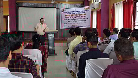 Training programme under National Mission on Edible Oil-Oil Palm scheme organized in Lakhimpur district