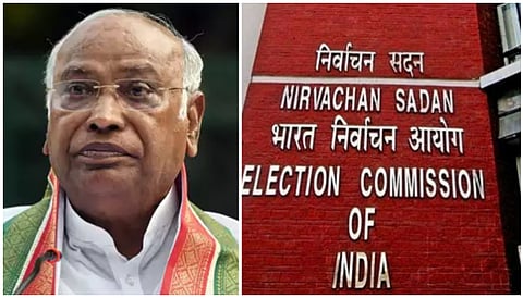 Election Commission of India writes to Congress President Mallikarjun Kharge, slams him for his tweet