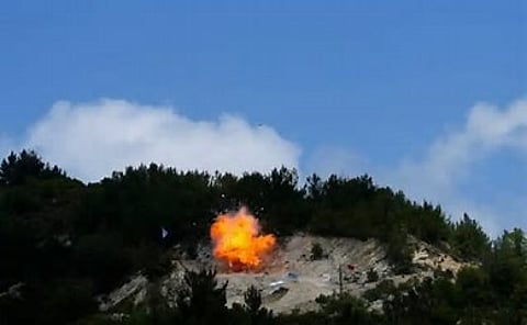 Hezbollah launches rockets on Israeli settlements and military sites