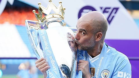 Pep Guardiola wins Premier League manager of the season award