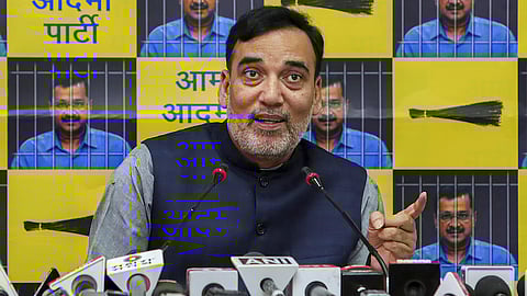 “They are playing jail and bail...” Aam Aadmi Party (AAP) leader Gopal Rai attacks BJP