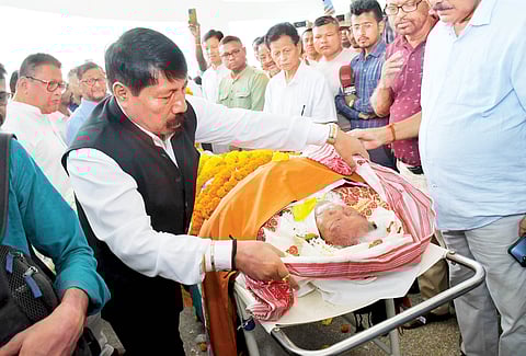 Assam Governor Gulab Chand Kataria, CM Himanta Biswa Sarma, Sarbananda Sonowal and others condole demise of Thaneswar Boro