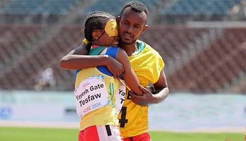 Ethiopian para runner Yayesh Gate Tesfaw sets new women’s 1,500m T11 world record