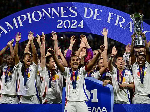 Lyon win French title ahead of Women's Champions League final