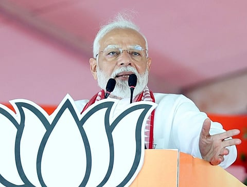 Prime Minister Narendra Modi tears into Mani Shankar Aiyar’s Pakistan ‘atom bomb’ remark