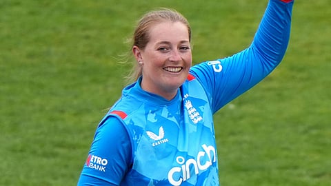 Cricket: England spinner Sophie Ecclestone becomes fastest woman to 100 ODI wickets