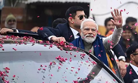 Prime Minister Narendra Modi's Ayodhya roadshow amplifies Ram temple discourse