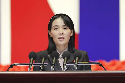 Kim Jong Un’s sister says North Korea’s weapons not for exports