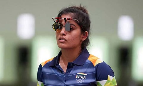 Manu Bhaker, Vijayveer Sidhu win final 25m pistol Olympic Selection Trial at MP State Shooting Academy