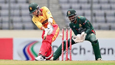 Zimbabwe win final T20 match against Bangladesh to avoid series sweep