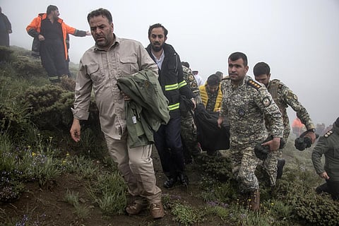 All nine victims of Iranian helicopter crash identified