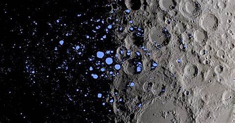 Study: There’s more ice on moon subsurface in exploitable depths