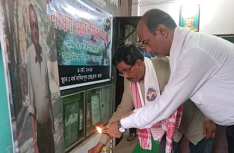 North Lakhimpur Press Club observes ‘Bhaskarya Aru Shilpar Din’