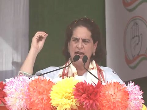 Assam: Congress general secretary Priyanka Gandhi Vadra hits out at Bharatiya Janata Party