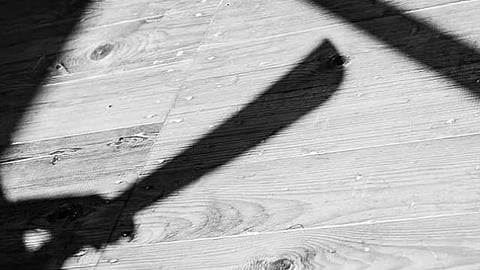 Man attacks wife
