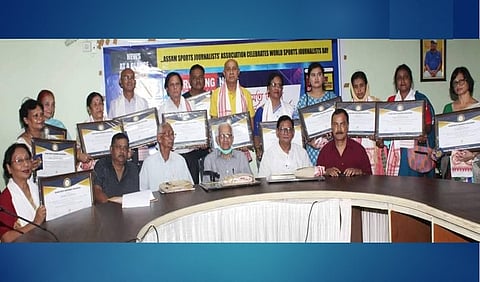 Assam Sports Journalists’ Association organize memorial meeting in memory of former treasurer Royal Ahmed