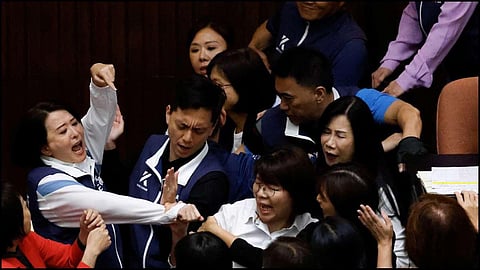Ruling, opposition lawmakers engage in physical scuffles: Report