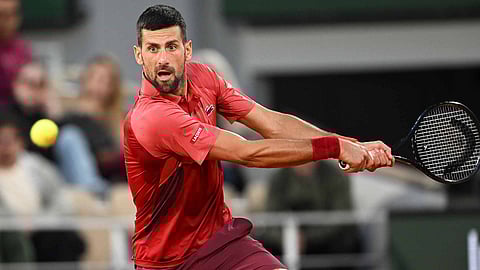 French Open: Novak Djokovic advances with straight-sets victory in Roland Garros
