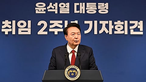 South Korean president Yoon Suk Yeol apologises over scandal involving gift to wife