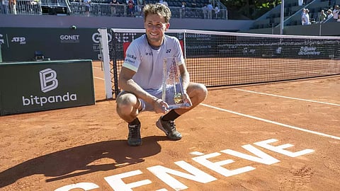 Casper Ruud wins his third Geneva Open title