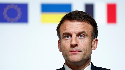 France not at war with Russia: French President Emmanuel Macron
