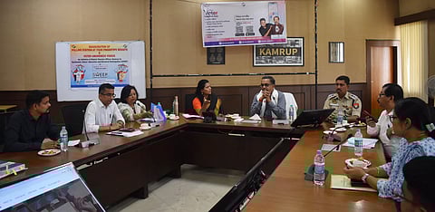 CEO Anurag Goel takes stock of poll preparedness in Kamrup district