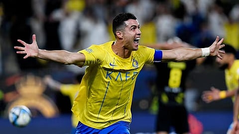 Cristiano Ronaldo scripted history with a brace on Monday