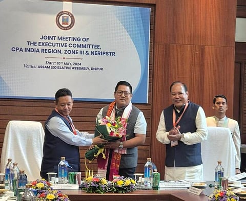 Nagaland Speaker Sharingain Longkumer elected as CPA India Zone III Chairman