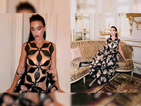 Katy Perry’s barely-there gown gets mixed reactions