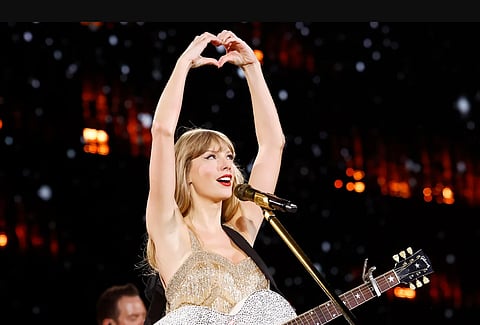 Taylor Swift suffers ‘weird cramp’ during Edinburgh leg of Eras tour