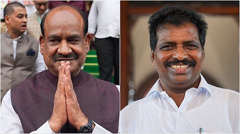 NDA’s Om Birla Vs INDIA bloc’s K Suresh in the first Lok Sabha Speaker election