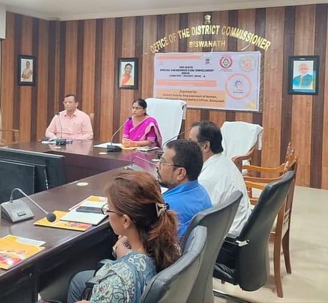 District Level Committee Plans 100-Day Mission Shakti Campaign for Women's Empowerment in Biswanath