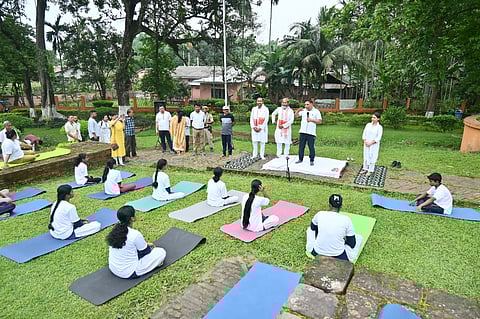 Tezpur Gears Up for 10th International Day of Yoga with Mass Yoga Sessions Across Iconic Locations