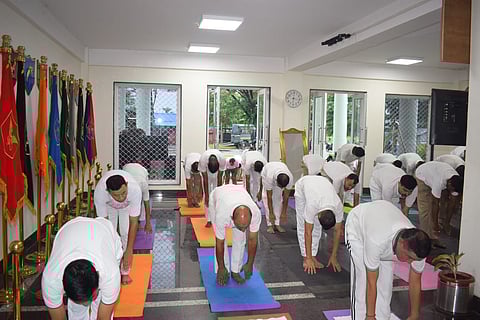 SSB Rangia Observes International Yoga Day with Four-Day Program