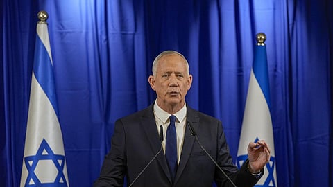 Israeli war cabinet minister Benny Gantz resigns from government