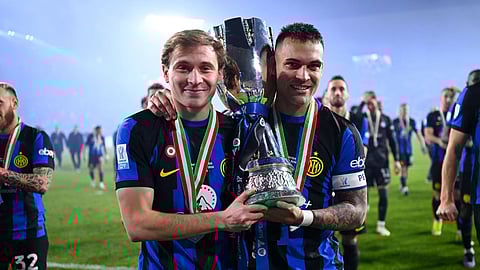 Serie A champions: Italian international Nicolo Barella extends Inter Milan contract