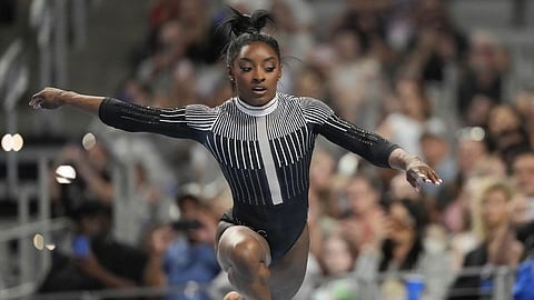 Simone Biles Dominates Opening Night at U.S. Championships
