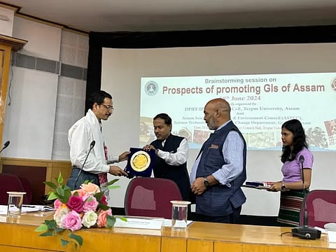 Tezpur University Hosts Brainstorming Session on Promoting Geographical Indications of Assam