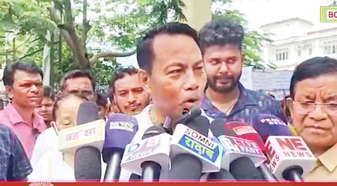 Former BTC Deputy Chief Kampa Borgoyari Criticizes Government for Closing RN Brahma Civil Hospital, Sparks Protests in Kokrajhar