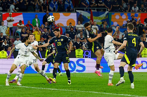 Euro 2024: Scotland stay alive with draw against Swiss