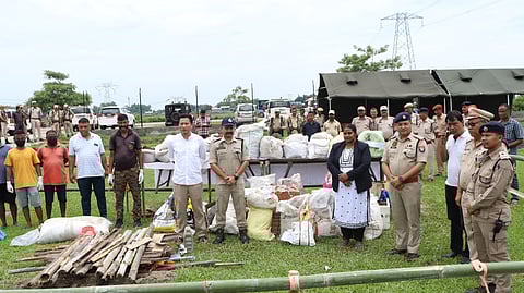 Biswanath Police Destroys Seized NDPS Items Worth Over Rs 1.5 Crore on International Day Against Drug Abuse