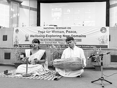 Tezpur University Hosts National Seminar on ‘Yoga for Women, Peace, and Wellbeing’ as Part of Yoga Mahotsav 2024
