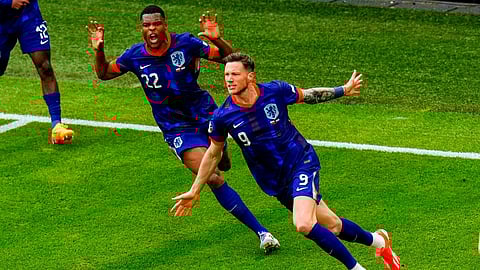 European Championship: Striker Wout Weghorst secures Dutch win over Poland