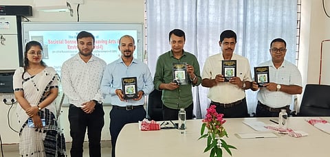 Groundbreaking Research Book Launched at PDUAM, Dalgaon by Senior Journalist Sonit Kumar Bhuyan