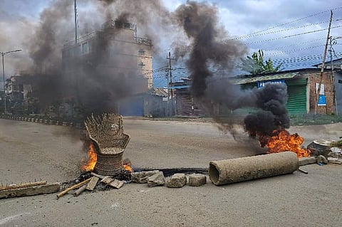 Several houses set ablaze in Manipur’s Jiribam in fresh outbreak of violence