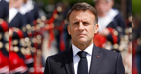 French President Emmanuel Macron calls for immediate ceasefire in Gaza