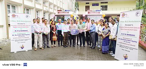 Guwahati Refinery Donates Ambulances and Anaesthesia Workstation to Darrang District Under CSR Initiative