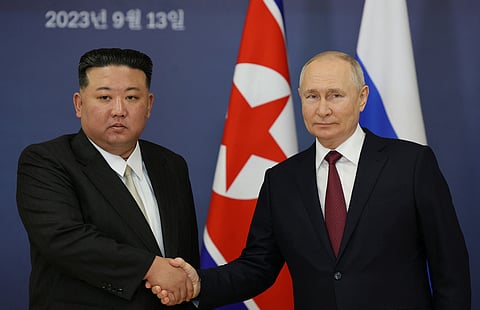 President Vladimir Putin praises North Korea’s support for Russia’s war against Ukraine